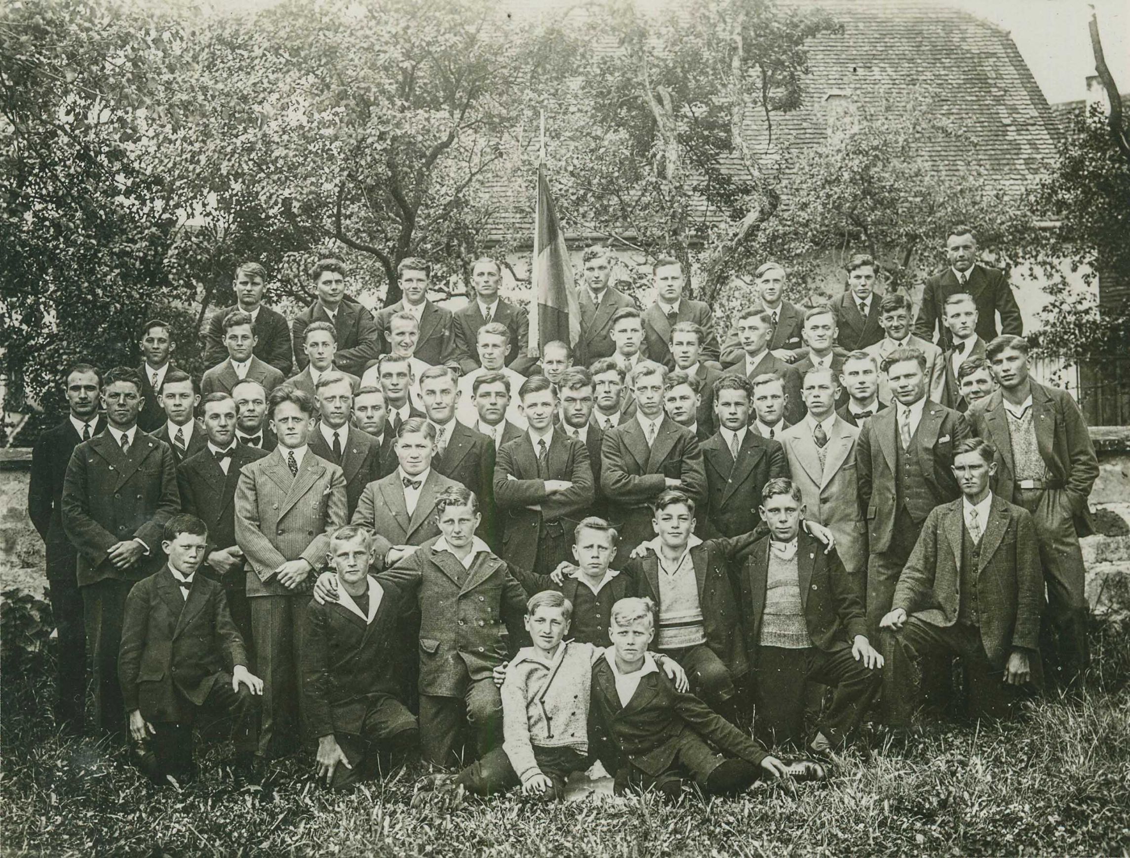 250 Jungen - Gesellenverein (Kolping) Bräunlingen in der NS-Zeit
